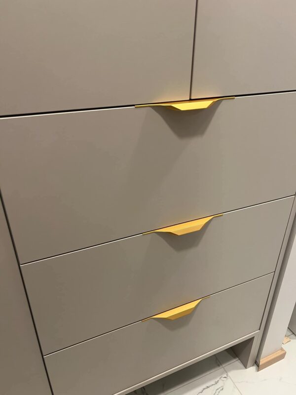 Käepide, kuldne, äärepealne, 200mm